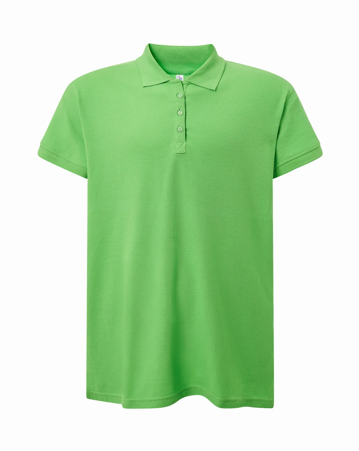 Curves Polo Lime