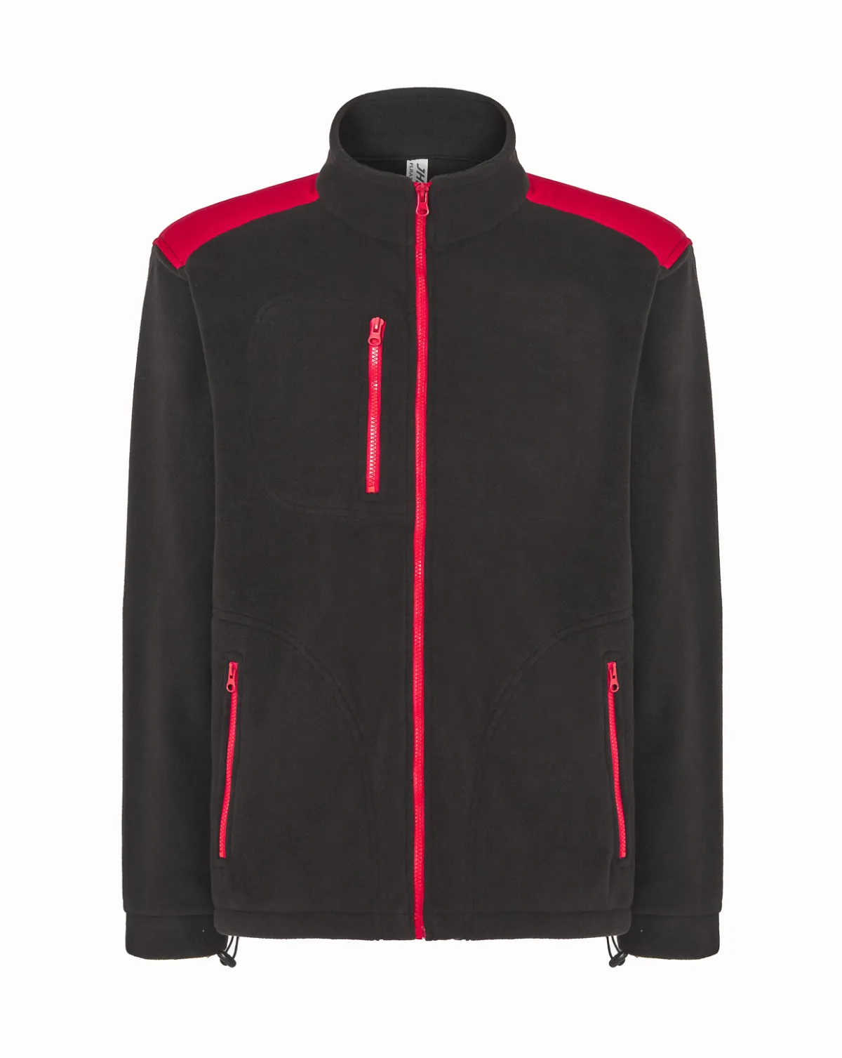 Polar Fleece 340 Black/Red