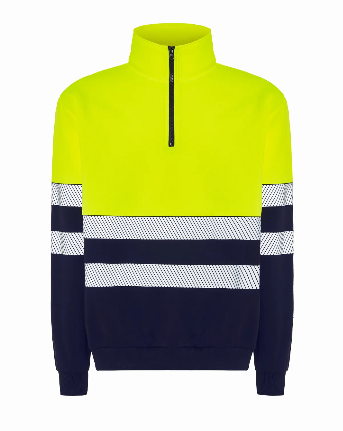 Sudadera Media Cremallera Navy / SunYelow Fluor