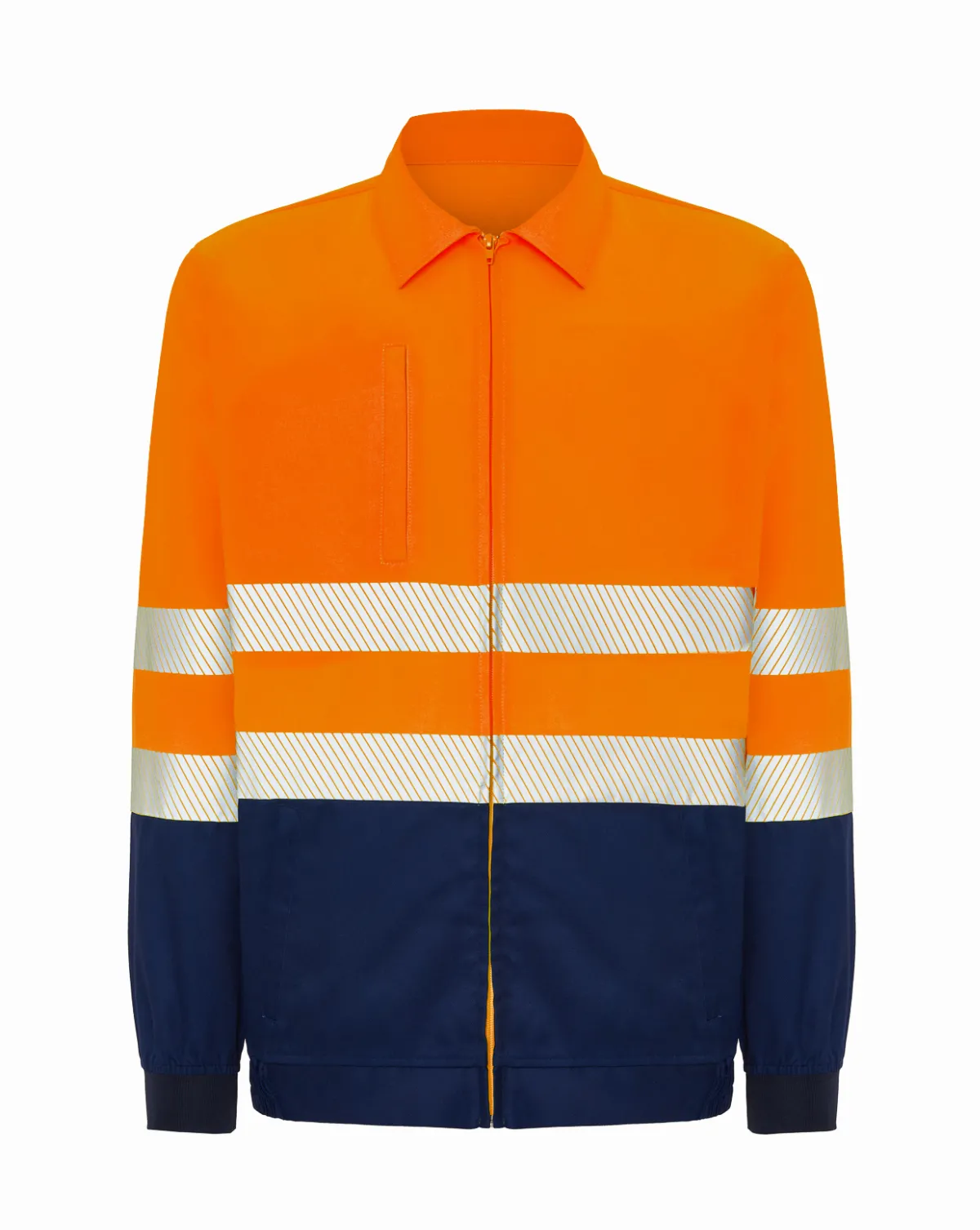 Cazadora Navy / Orange Fluor