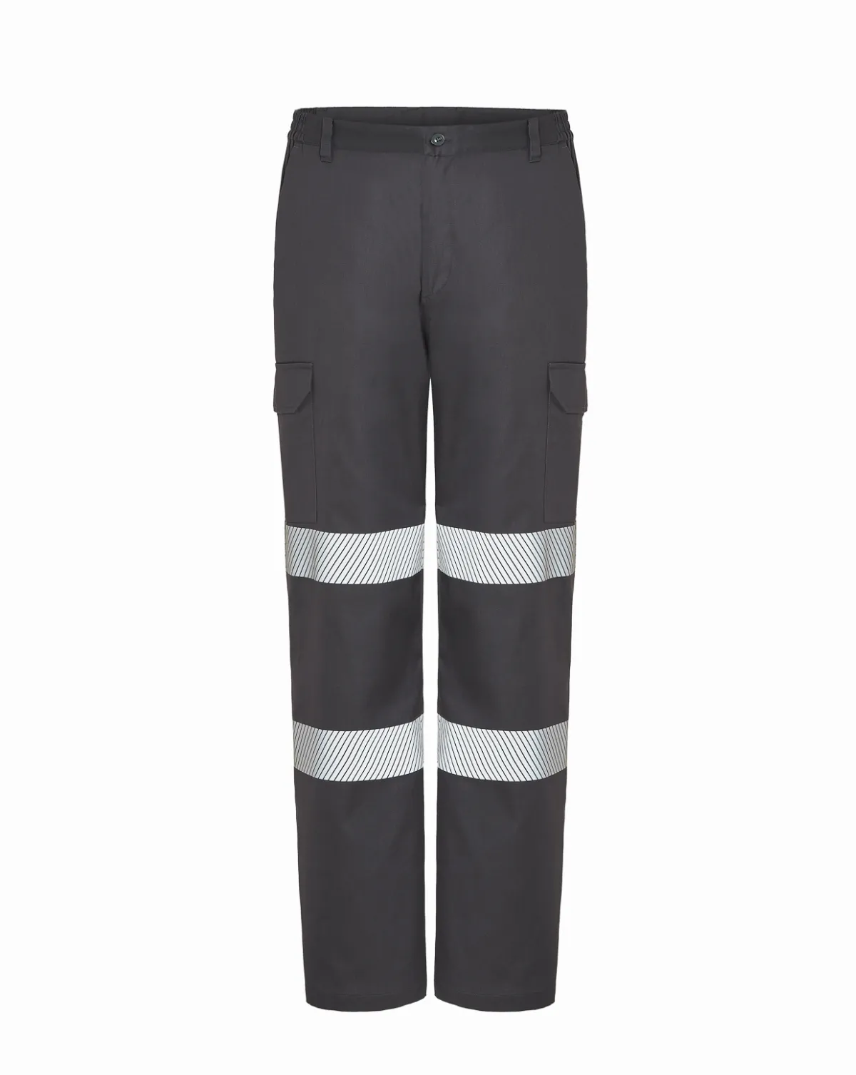 Pantalón Multibolsillos Con Cintas Graphite