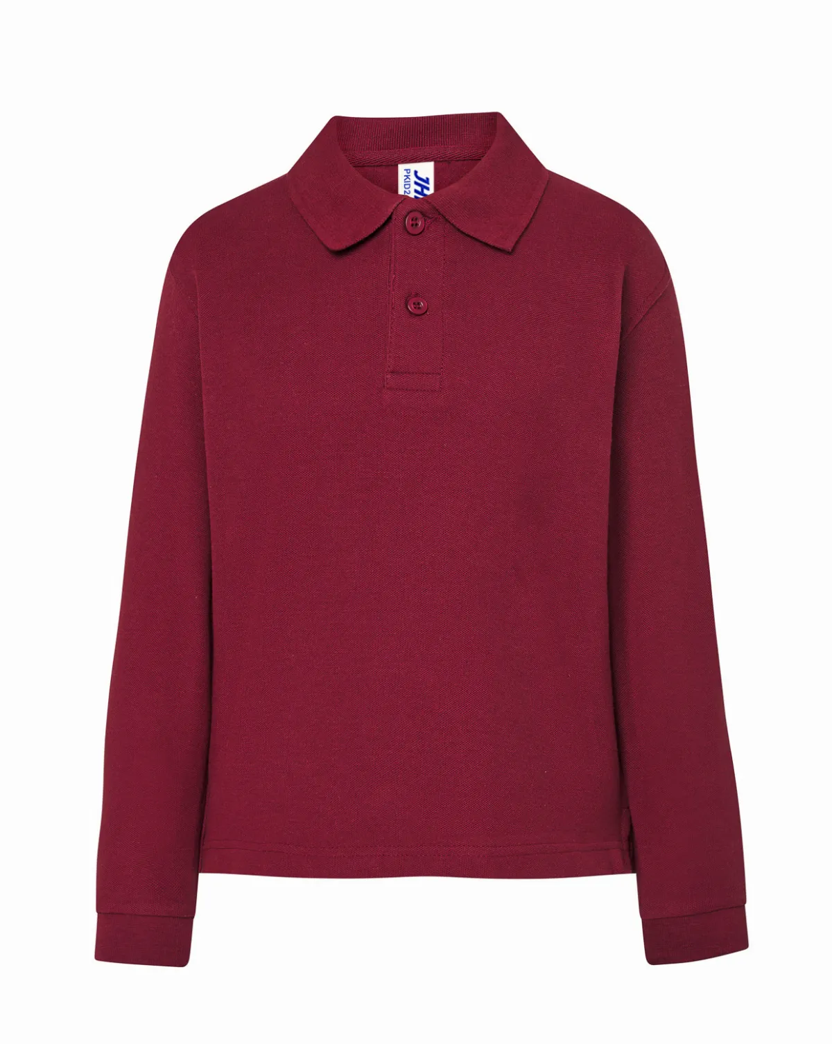 Polo LS Kid Burgundy