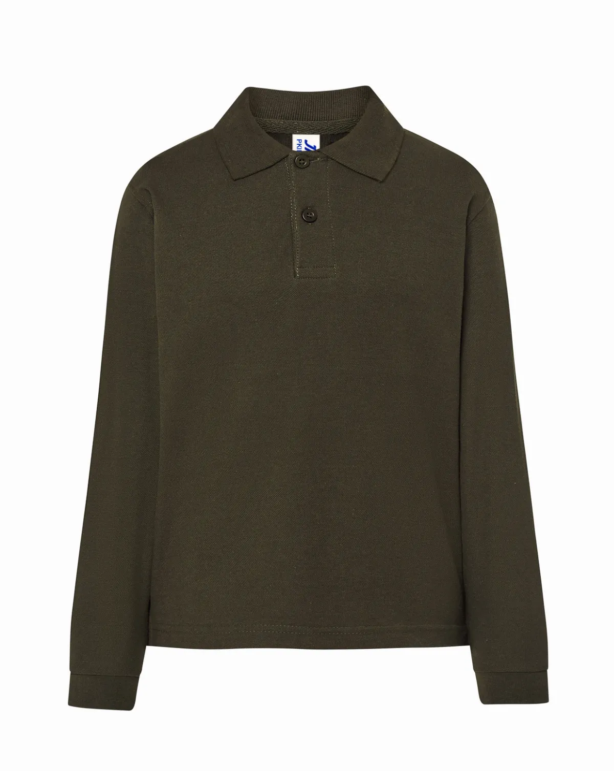 Polo LS Kid Forest Green