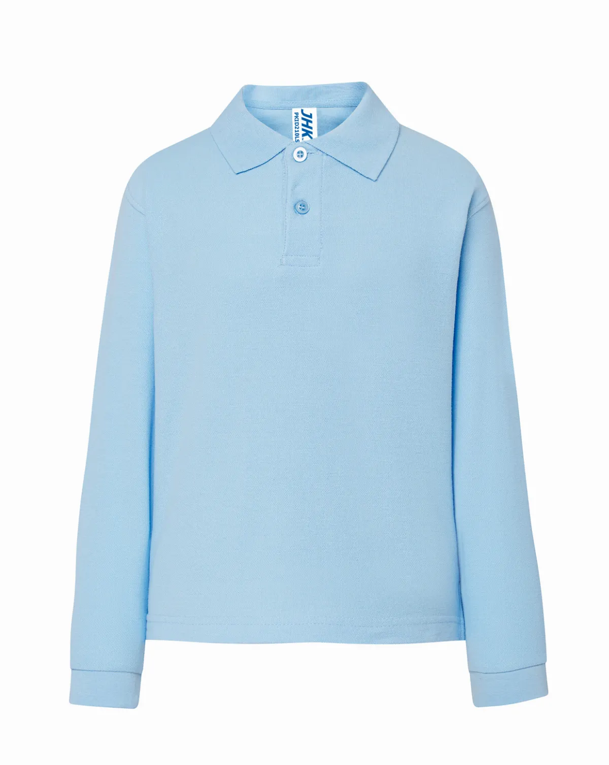 Polo LS Kid Sky Blue