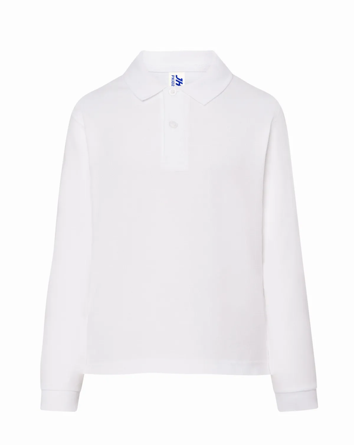 Polo LS Kid White