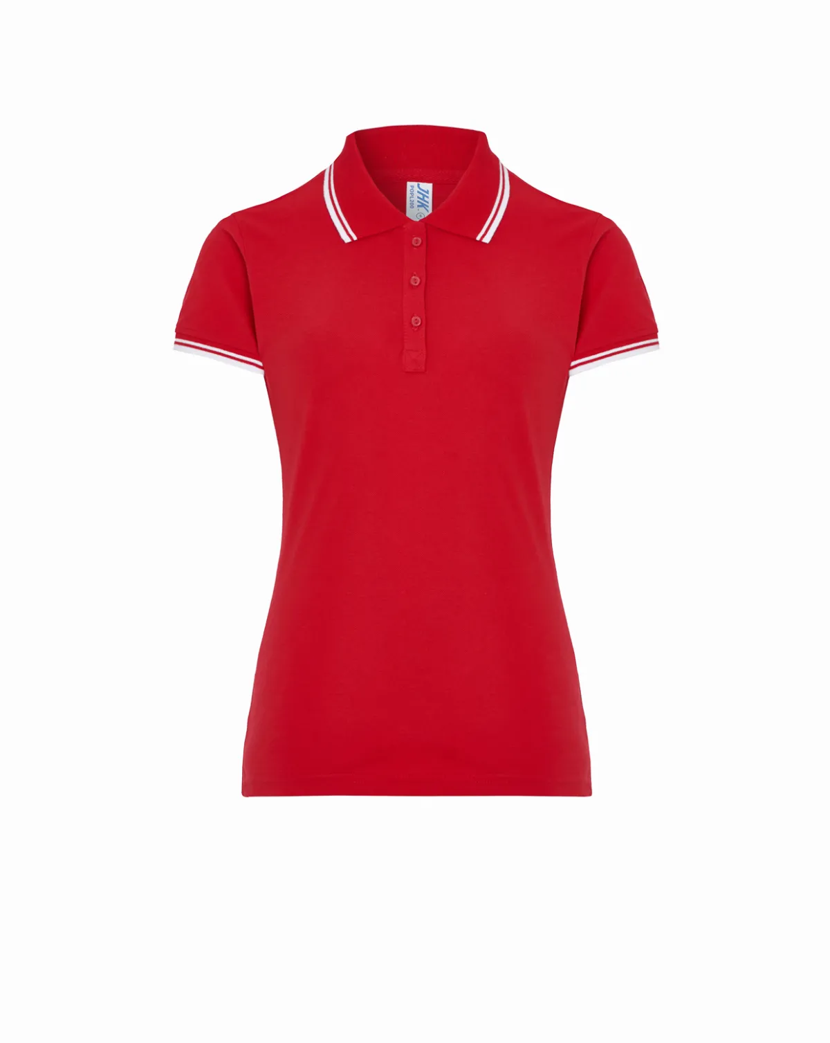 Regular Polo Lady RED / WHITE