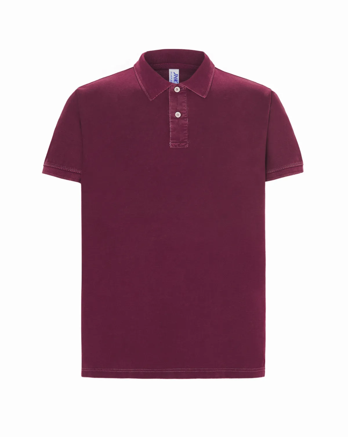 Regular Polo Man Burgundy Wash