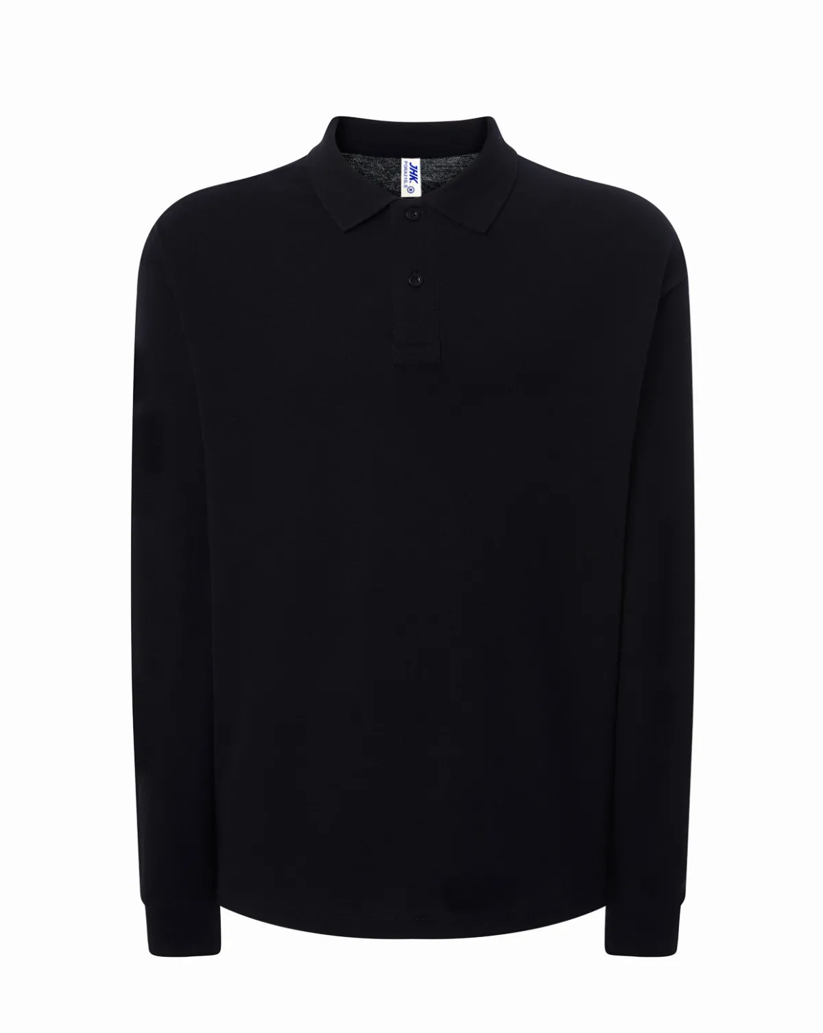 Regular LS Polo Man Black