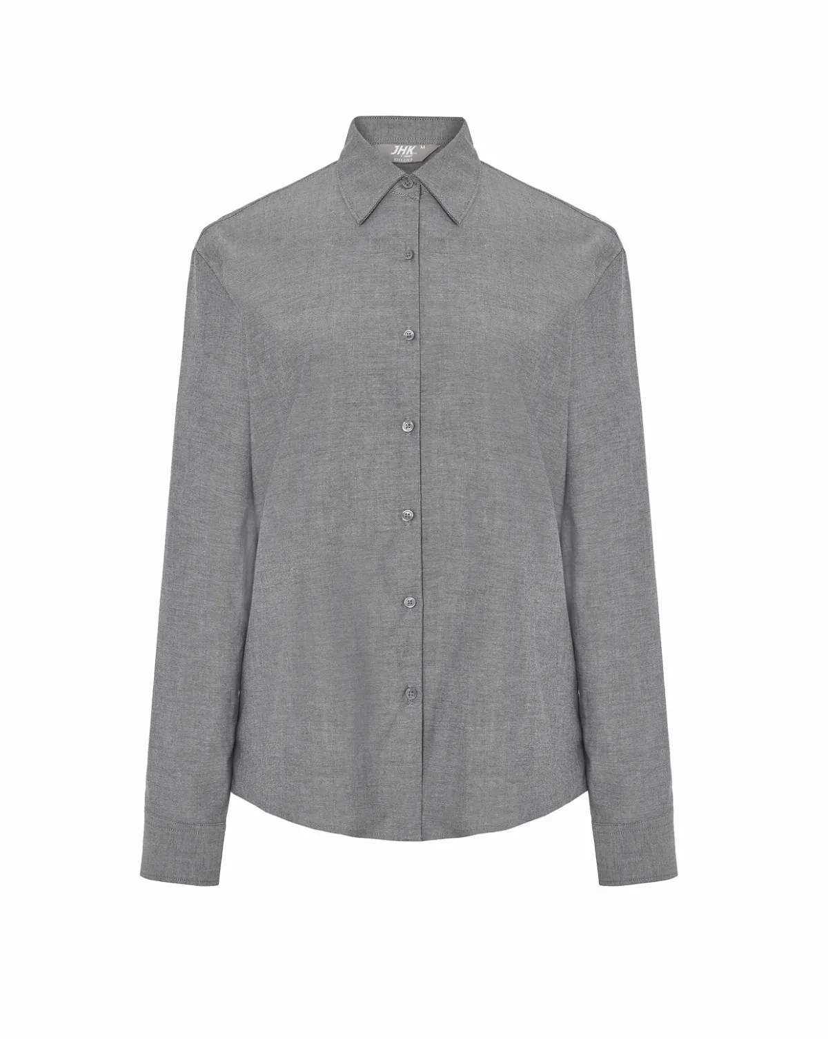 Lady Casual & Business Shirt Oxford Dark Grey