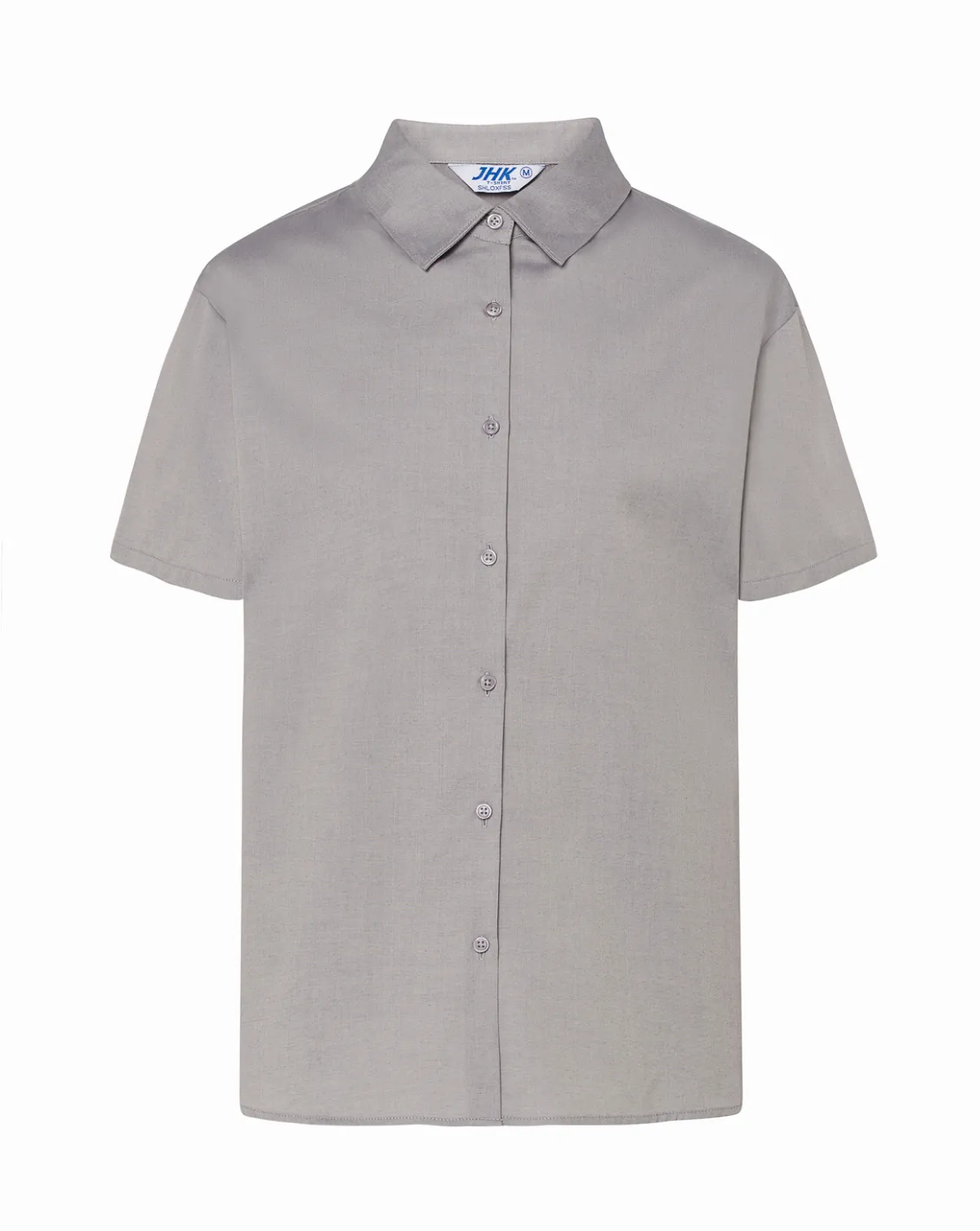 Lady Casual & Business SS Oxford Shirt Silver