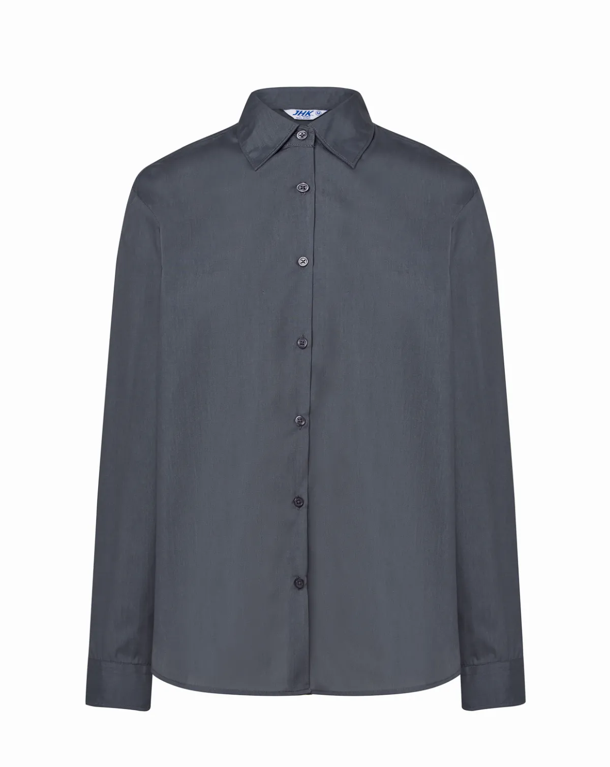 Casual & Business Shirt Lady Popelin Grey