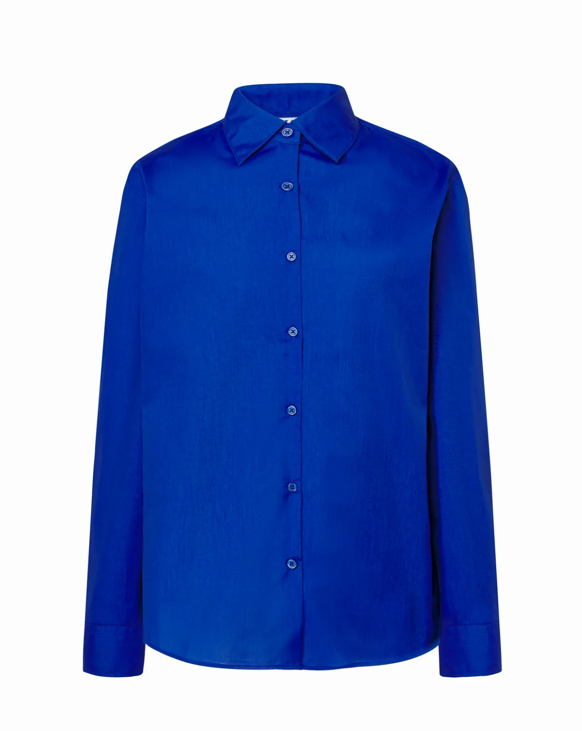Casual & Business Shirt Lady Popelin Royal Blue