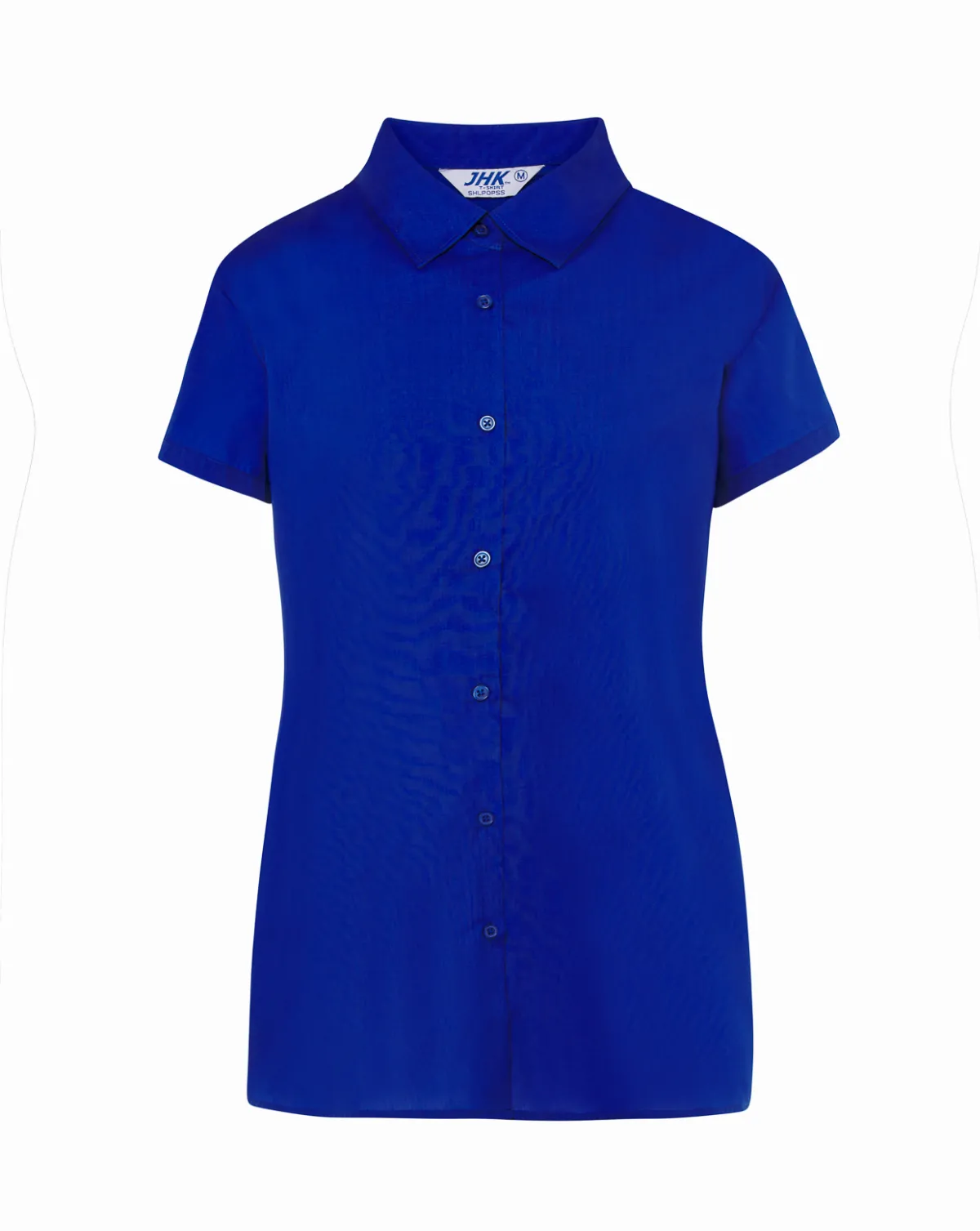 Lady Casual & Business SS Shirt Popelin Royal Blue