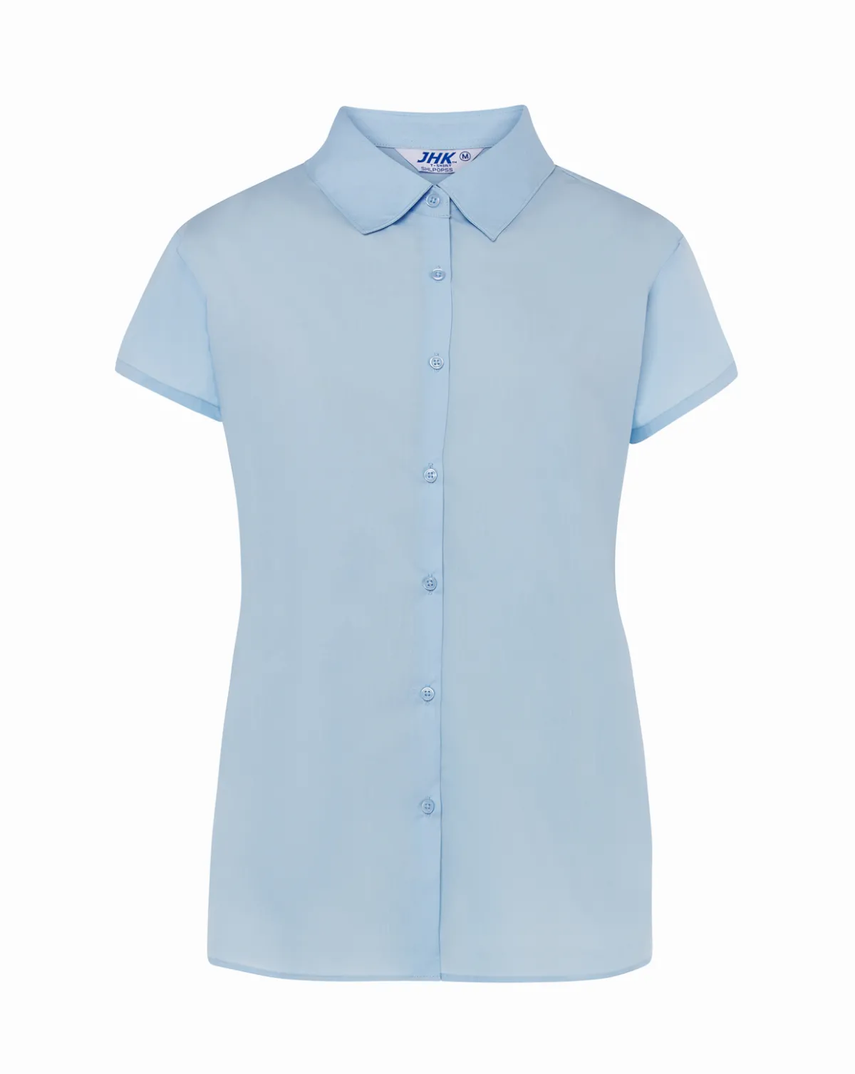 Lady Casual & Business SS Shirt Popelin Sky Blue