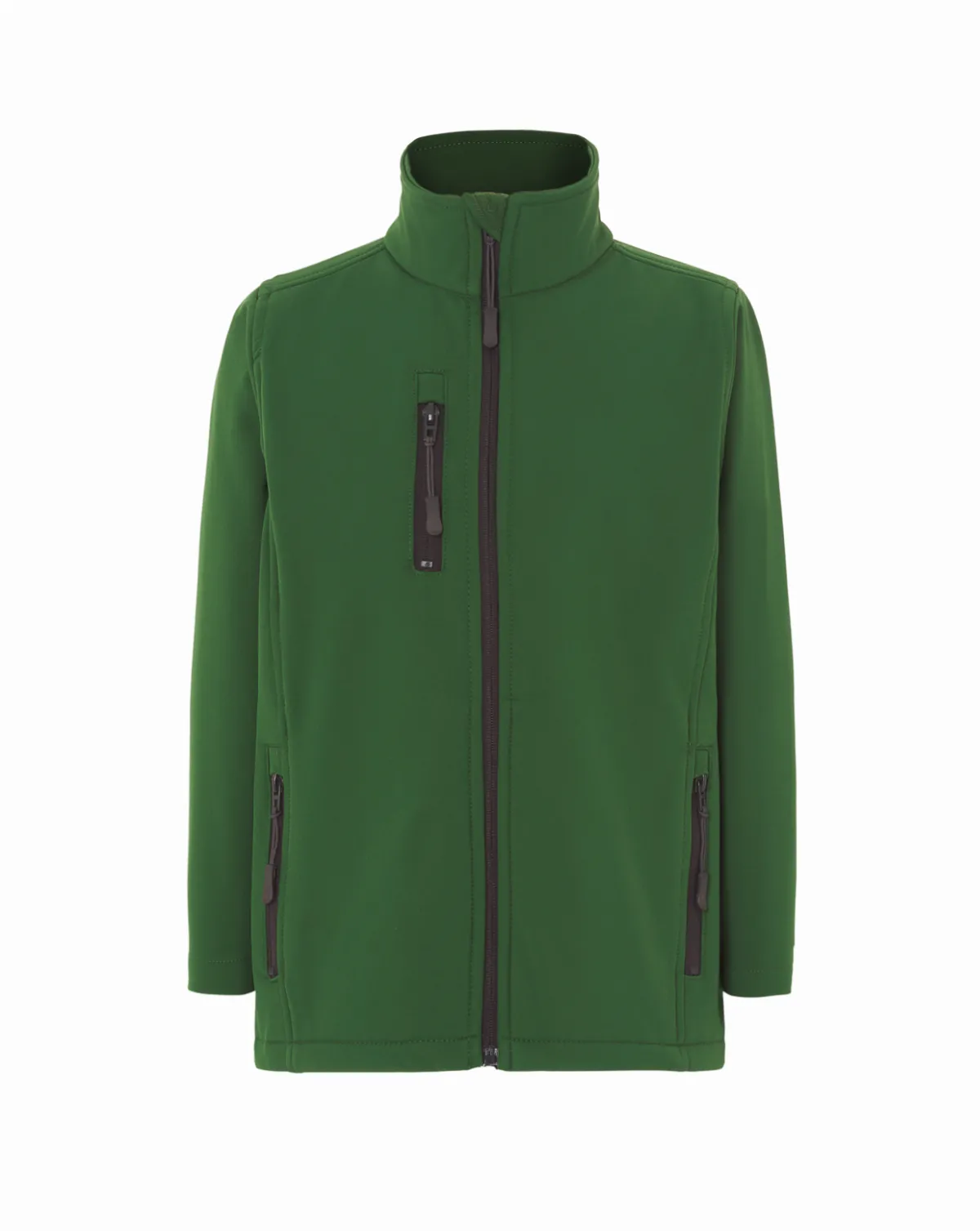Softshell Jacket Kid Bottle Green