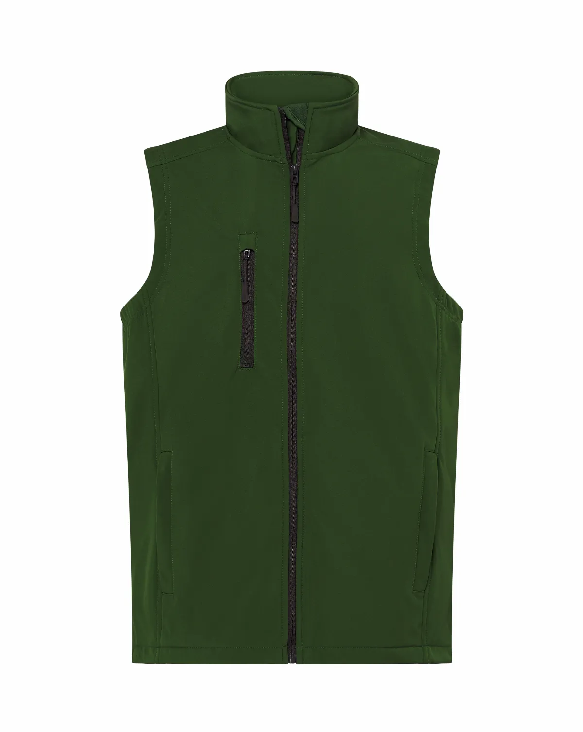 Softshell Vest Bottle Green