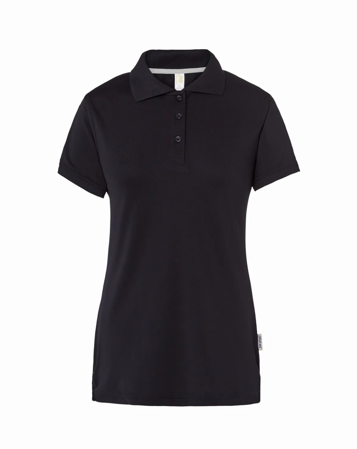 Heavy Pique Polo Lady Navy-Silver