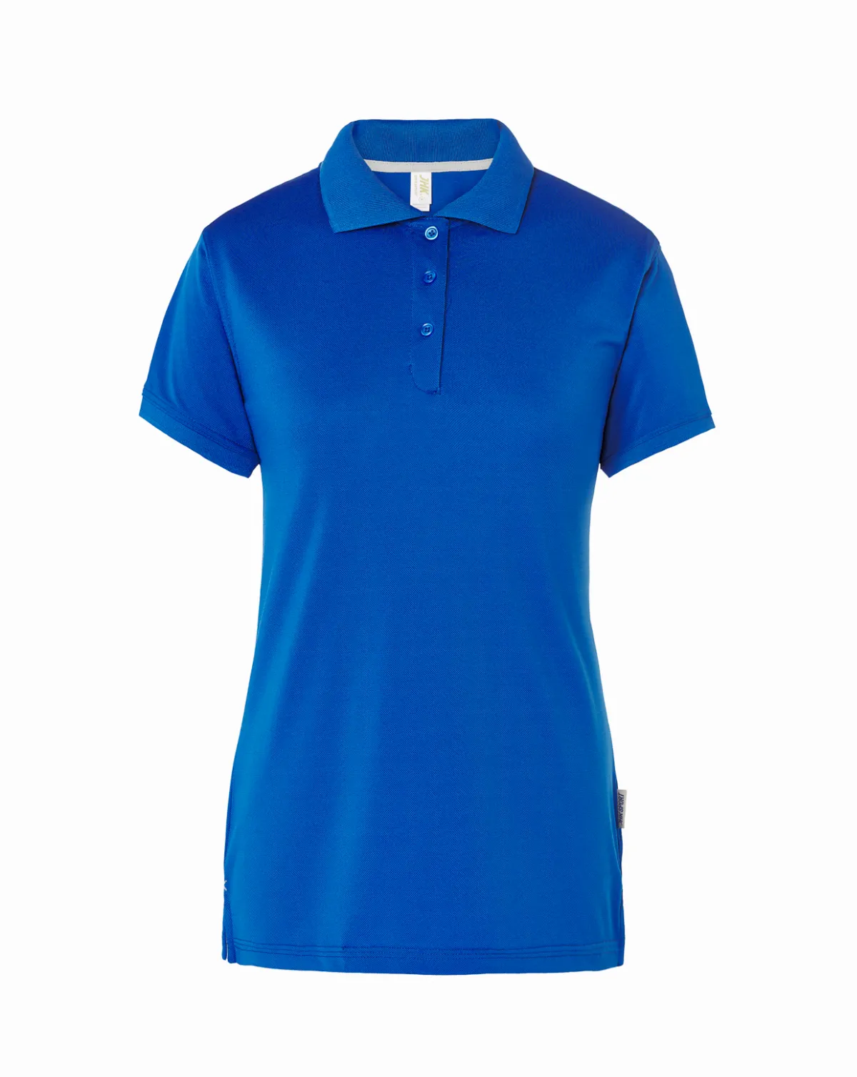 Heavy Pique Polo Lady Royal Blue-Silver