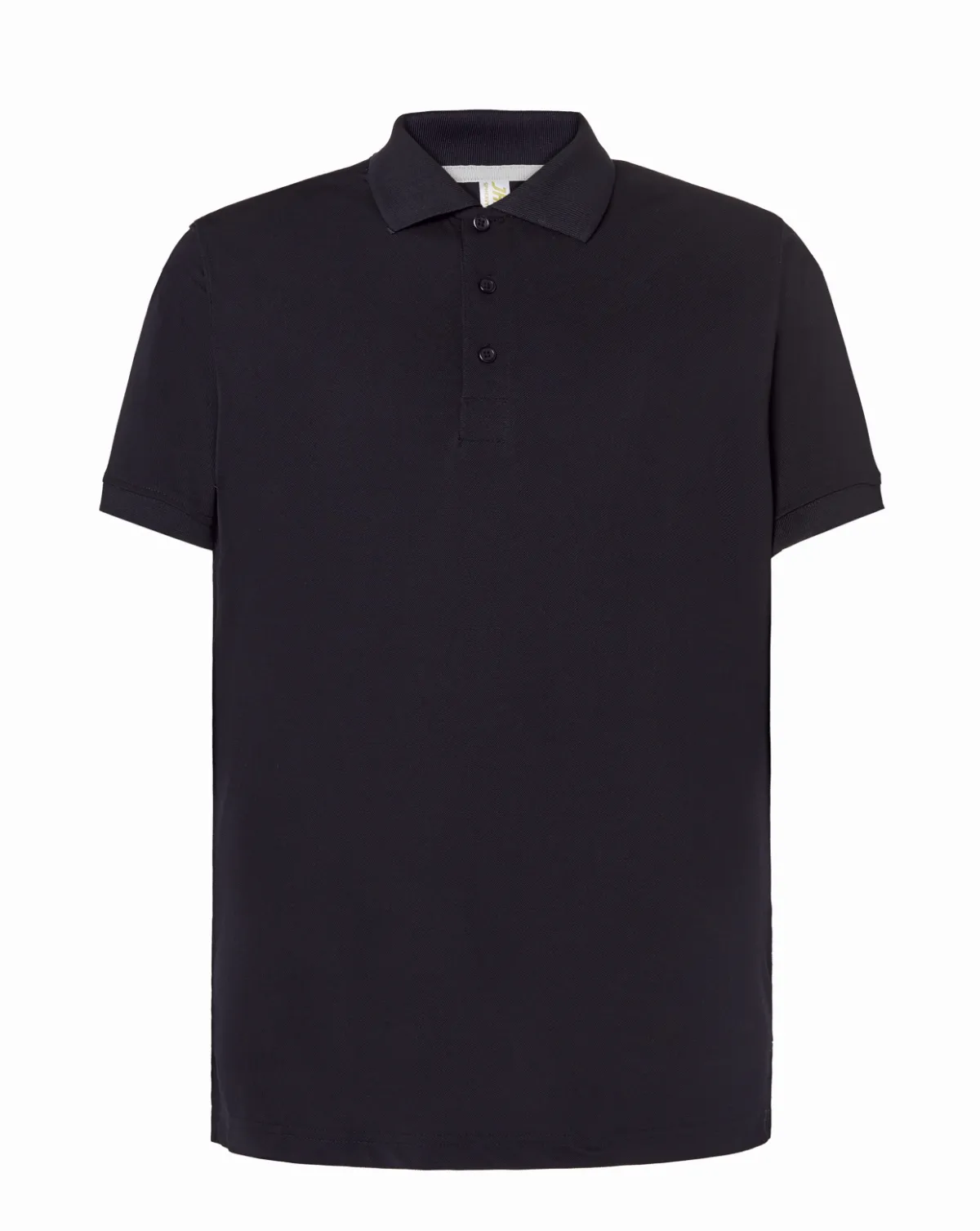 Heavy Pique Polo Man Navy-Silver