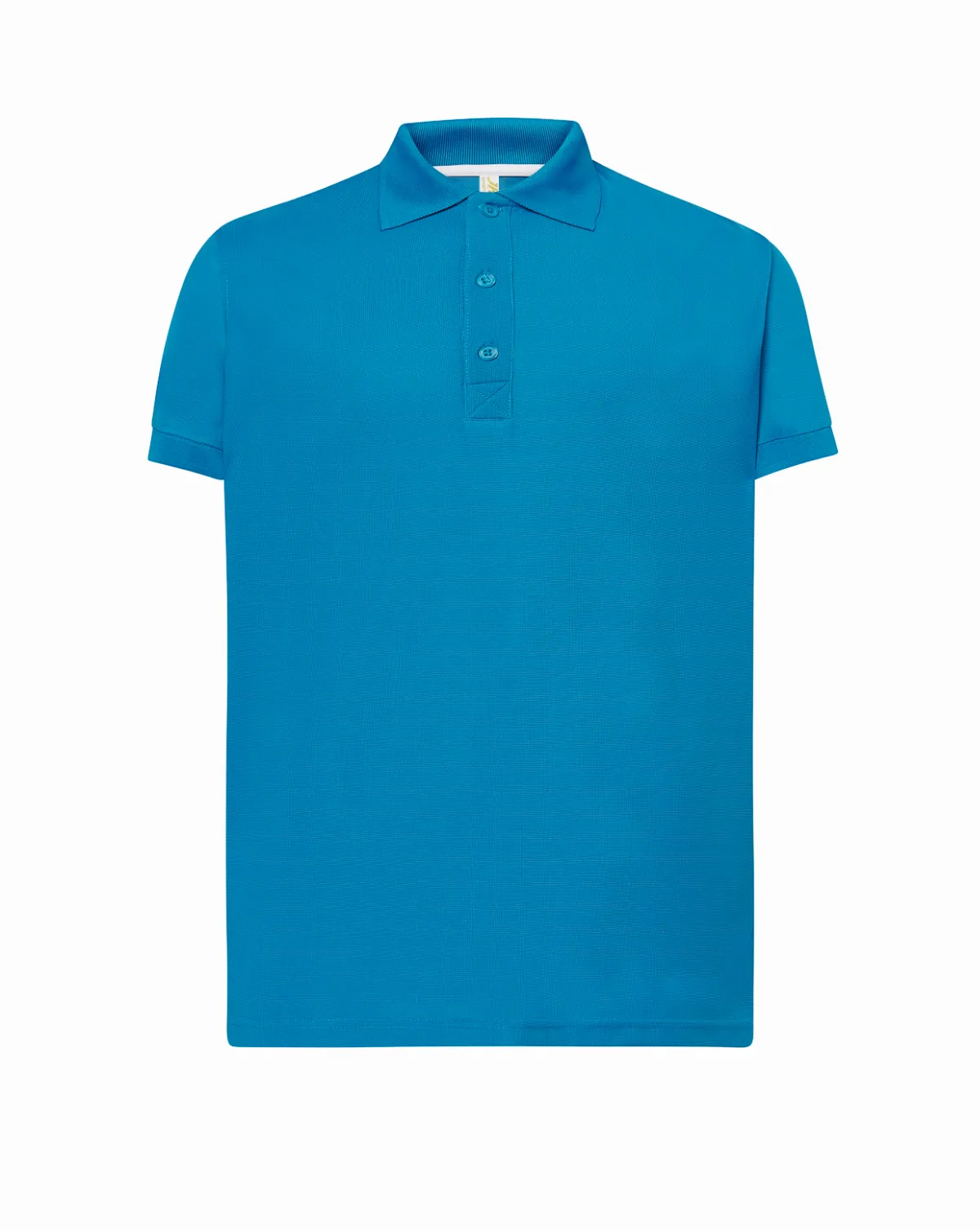 Pique Polo Man Aqua