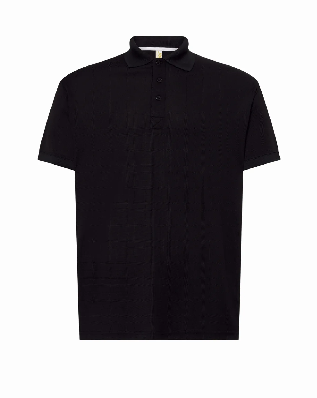 Pique Polo Man Black