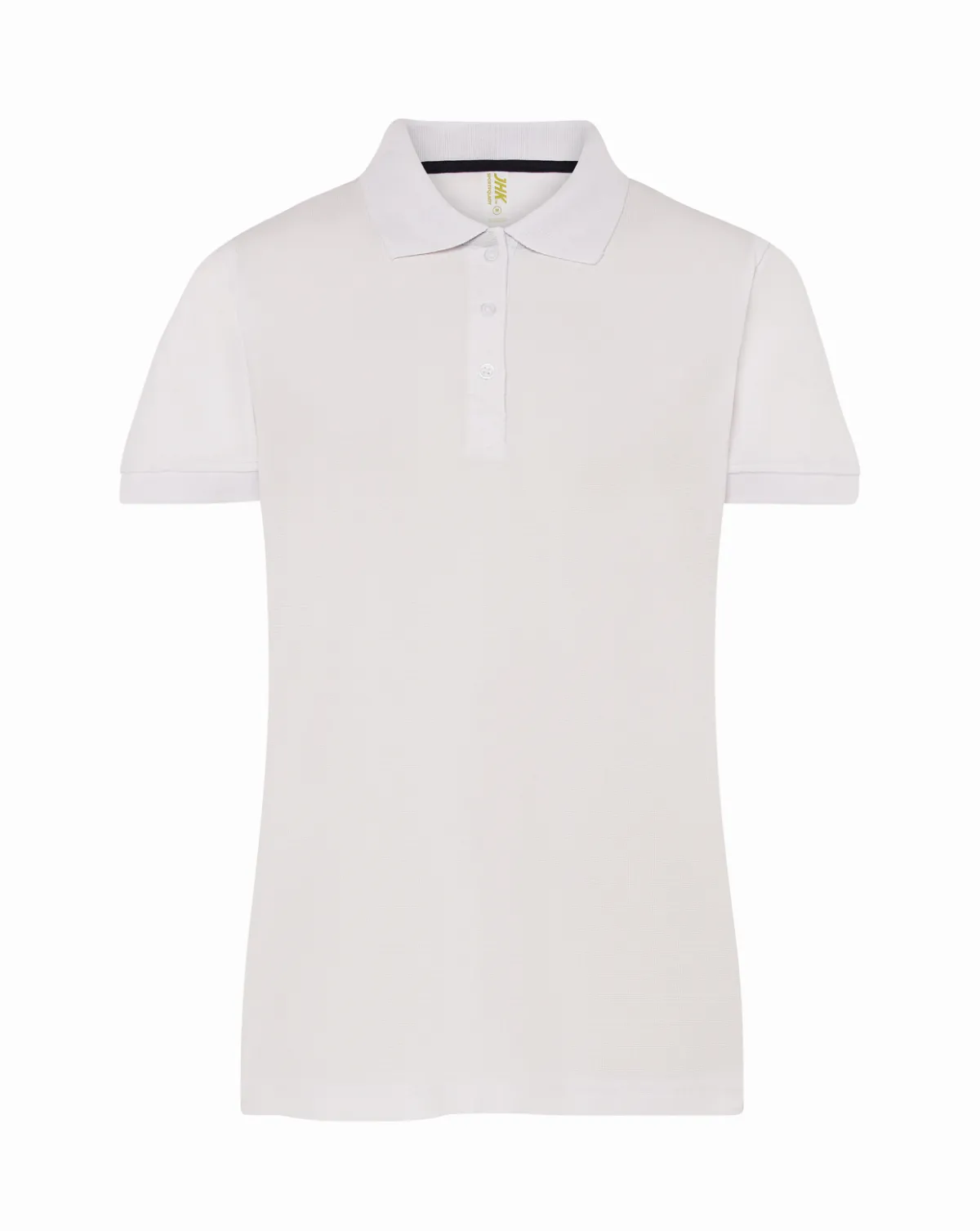 Pique Polo Lady White