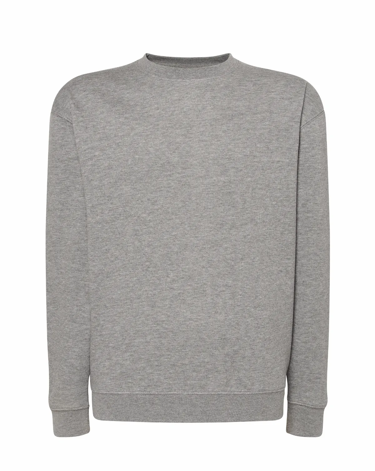 Sweatshirt CVC Grey Melange