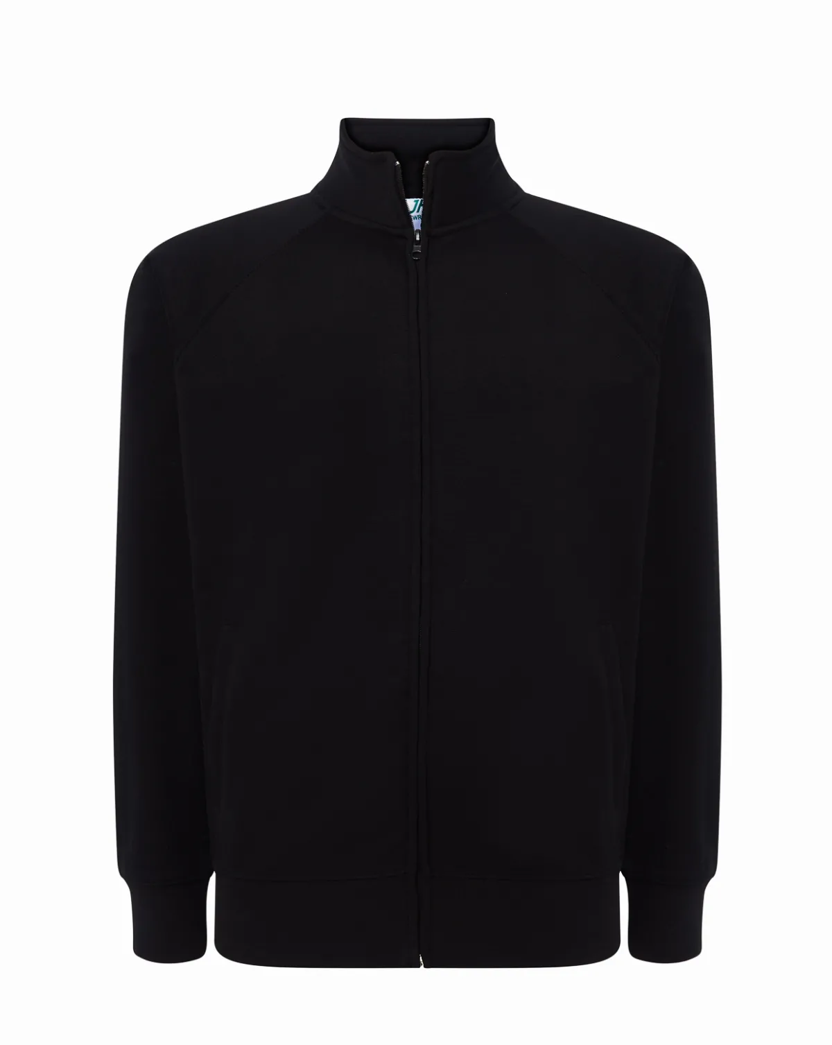 Full Zip CVC Sweatshirt Black