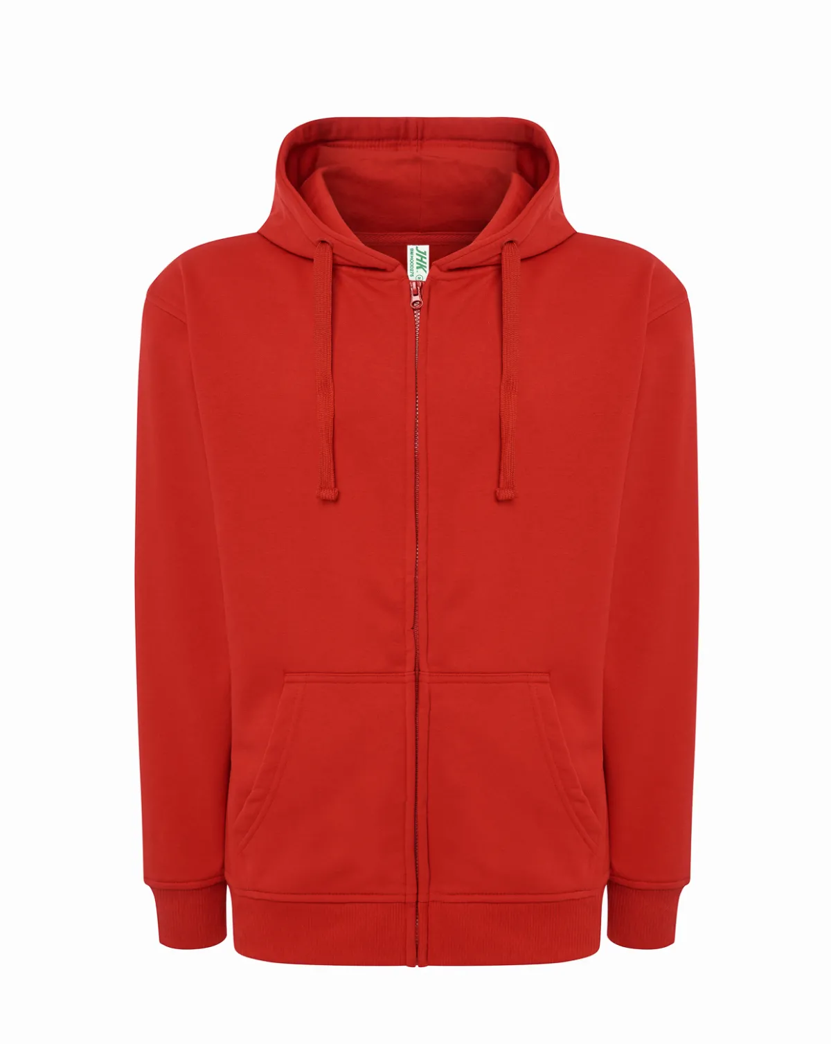 Hooded CVC Sweatshirt Red