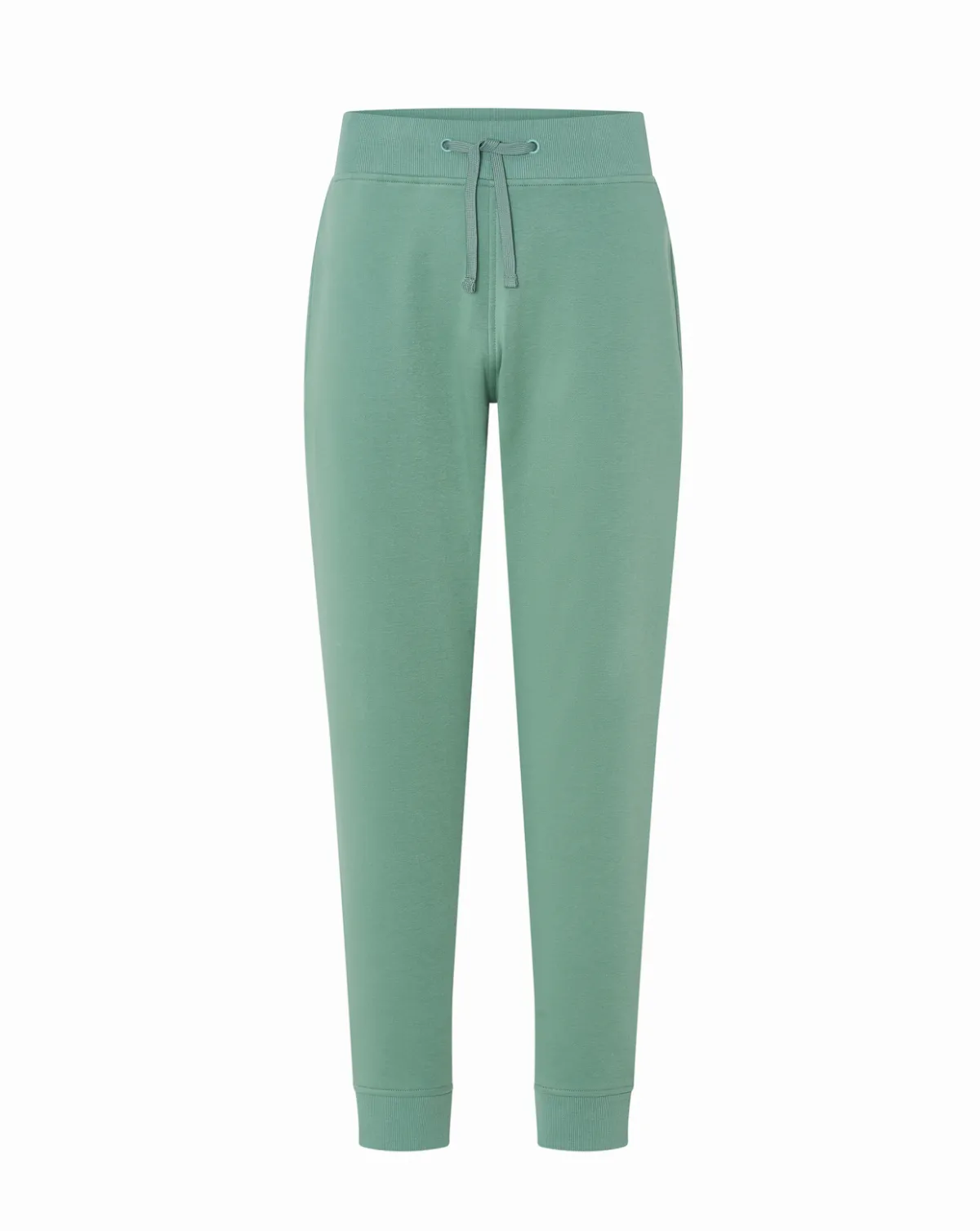 Sweat Pants Cuff Unisex Moss Green