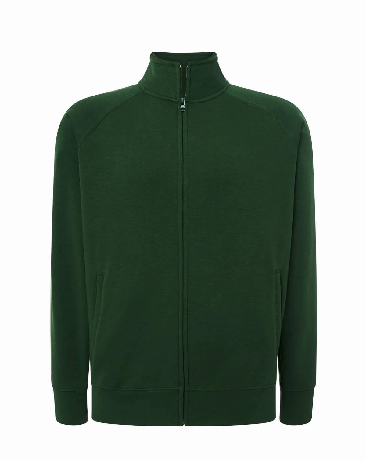 Full Zip Sweatshirt Bottle Green