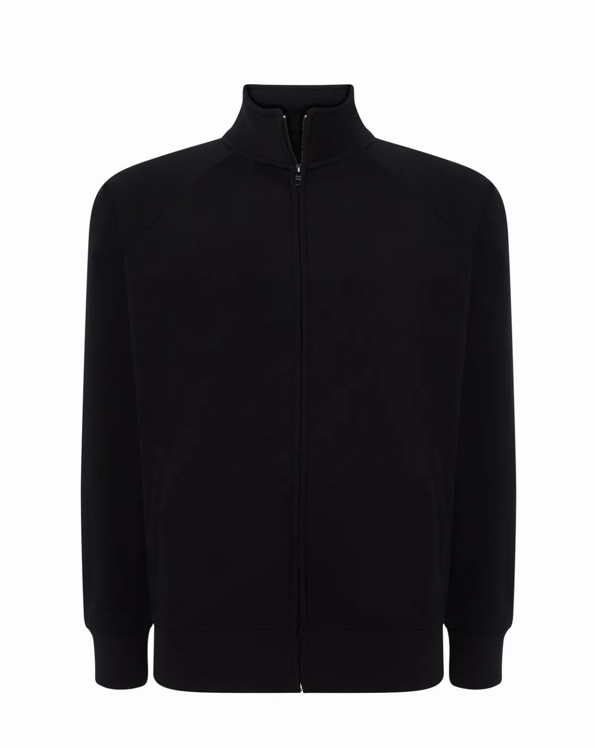 Full Zip Sweatshirt Black