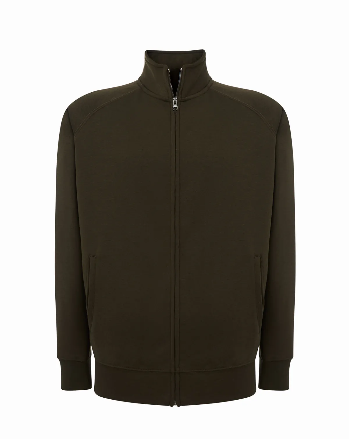 Full Zip Sweatshirt Khaki
