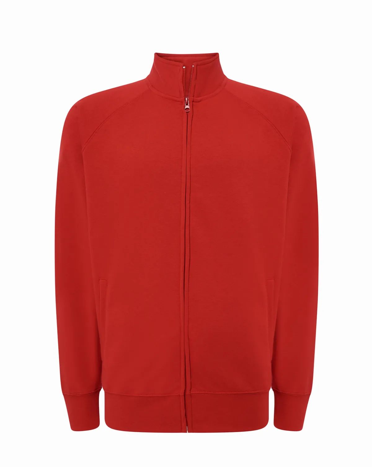 Full Zip Sweatshirt Red