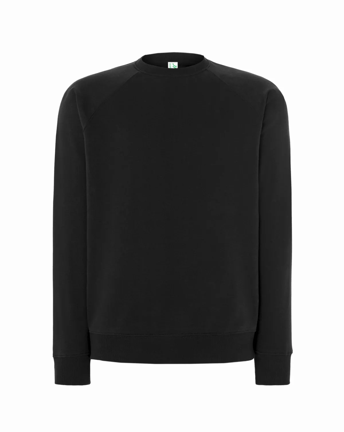 Sweatshirt Raglan Unisex Black
