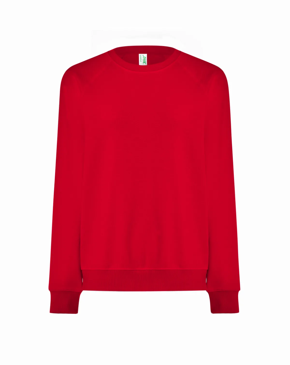 Sweatshirt Raglan Unisex Red