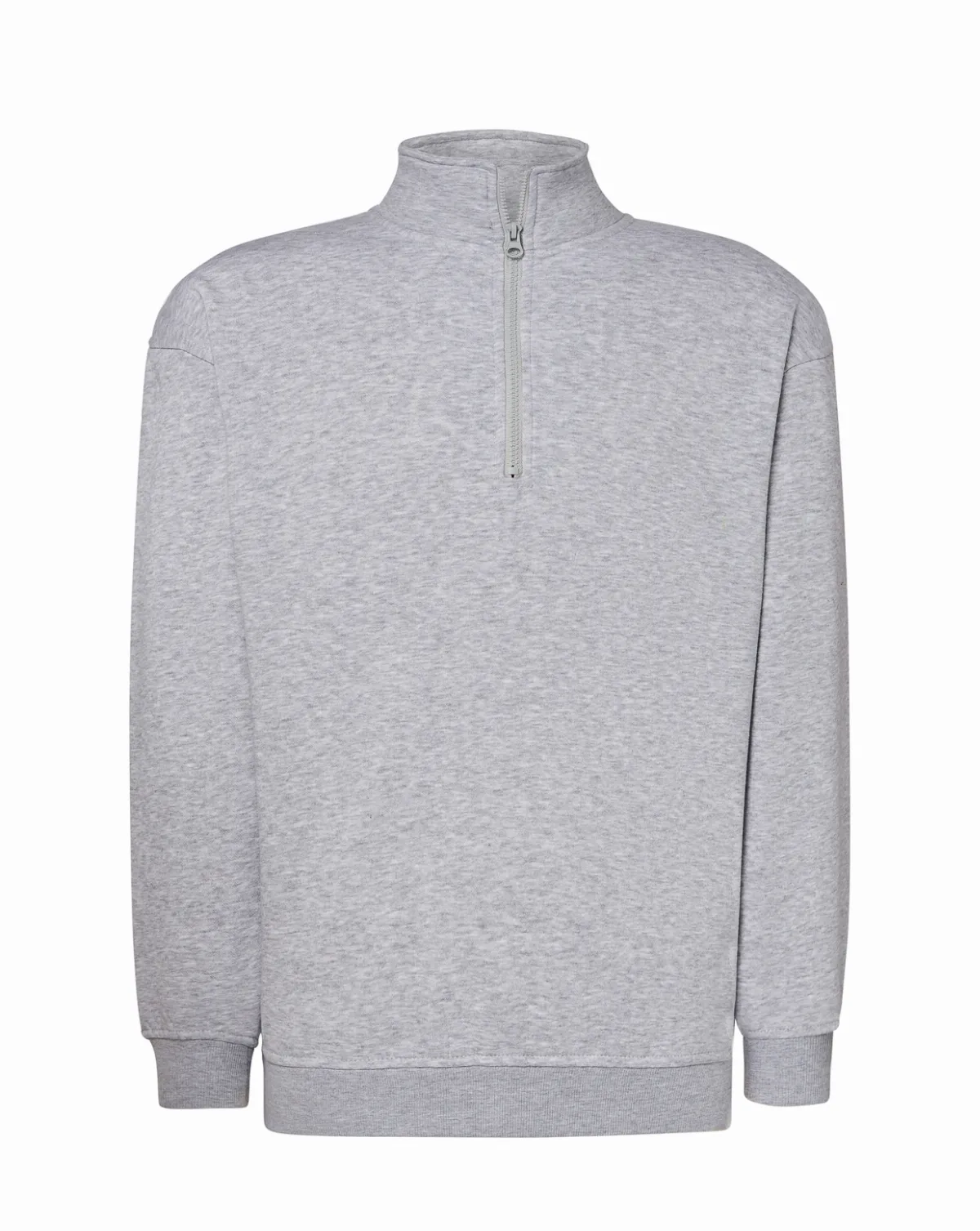 Half Zip Sweatshirt Ash Melange