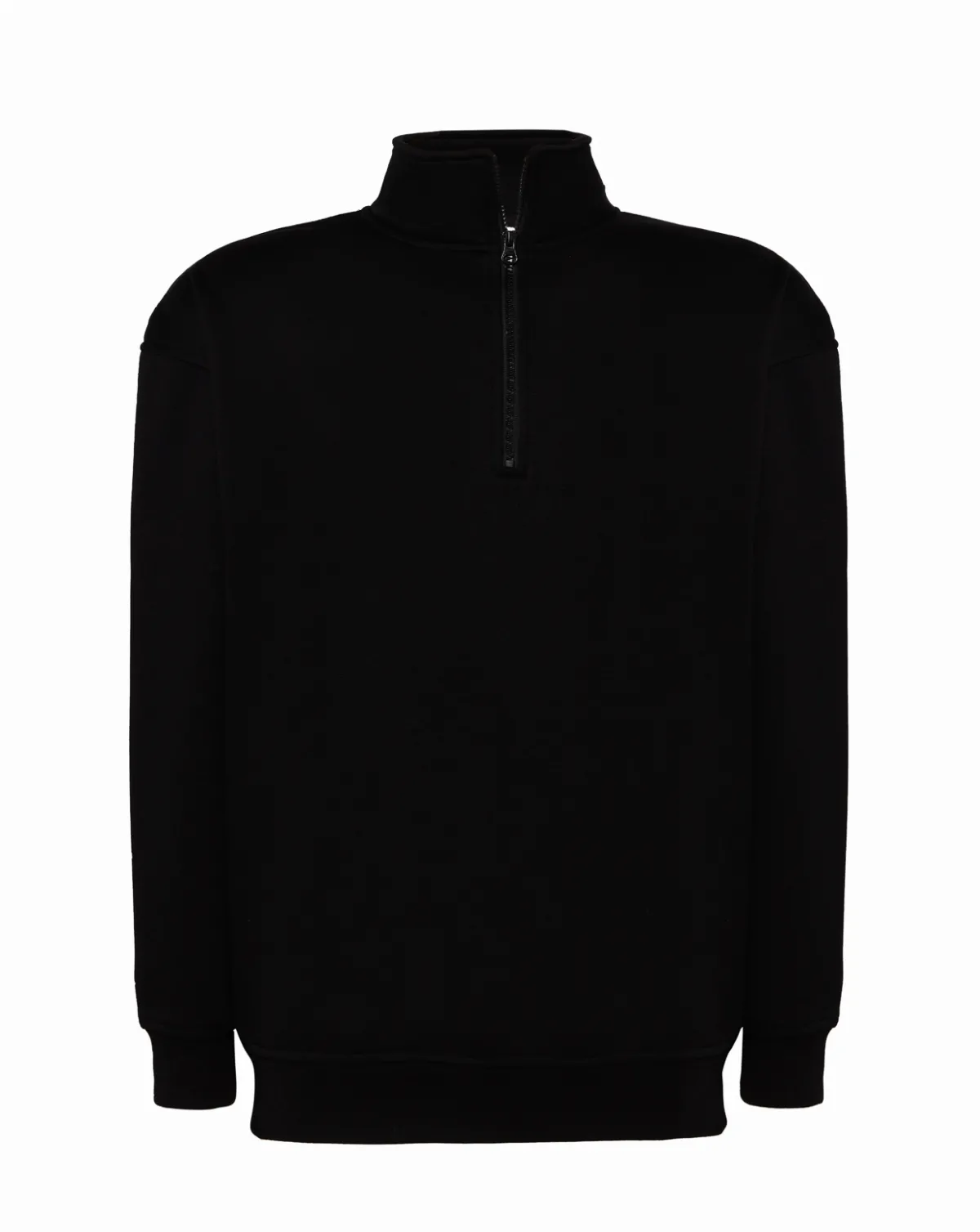 Half Zip Sweatshirt Black