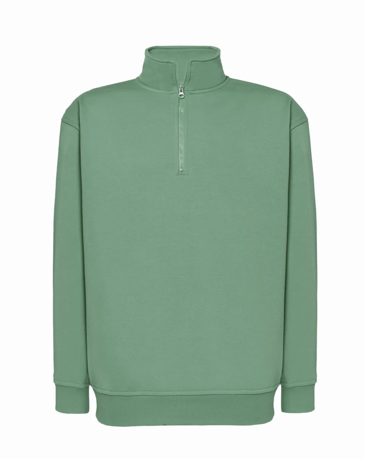 Half Zip Sweatshirt Moss Green