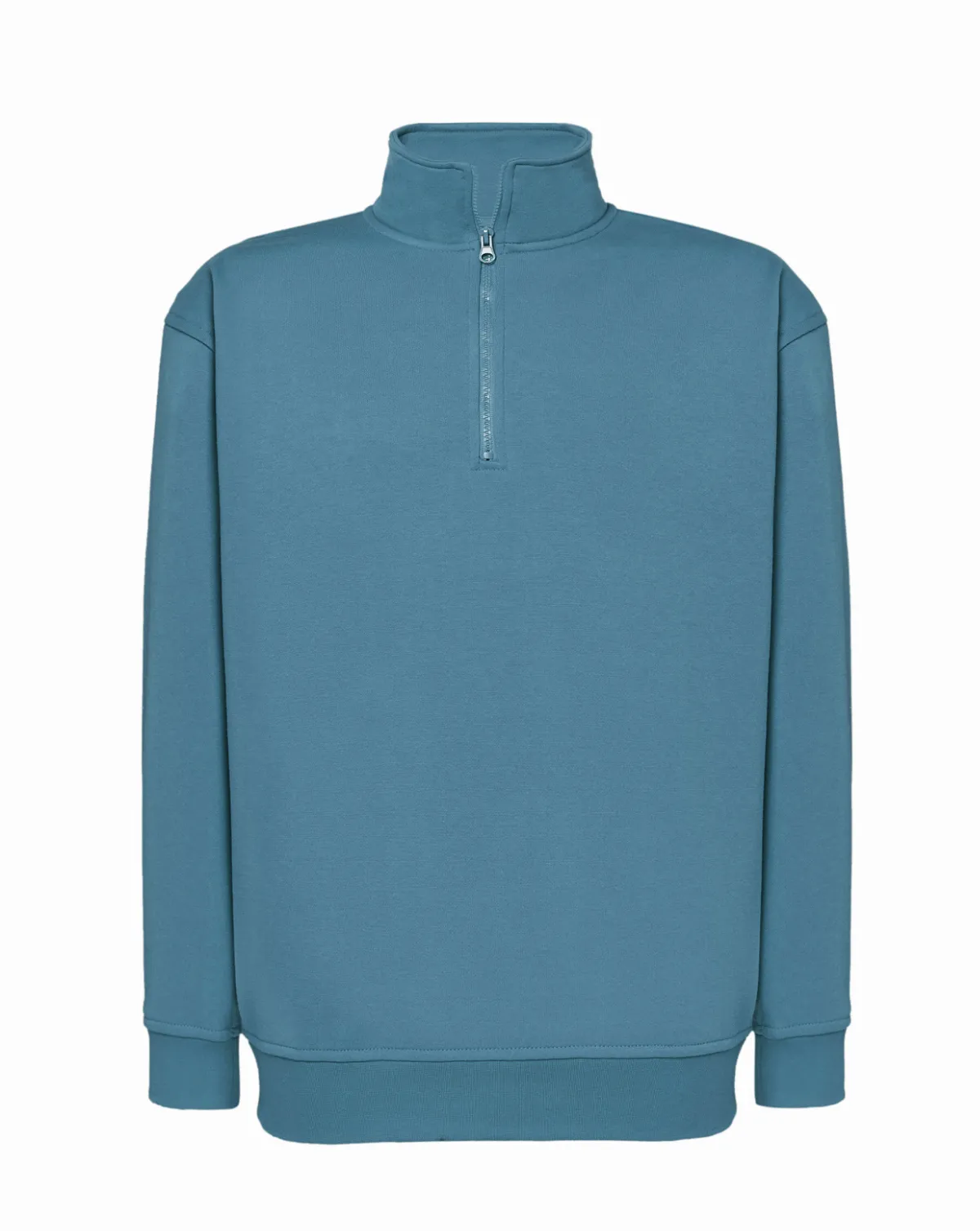 Half Zip Sweatshirt Petrol Blue