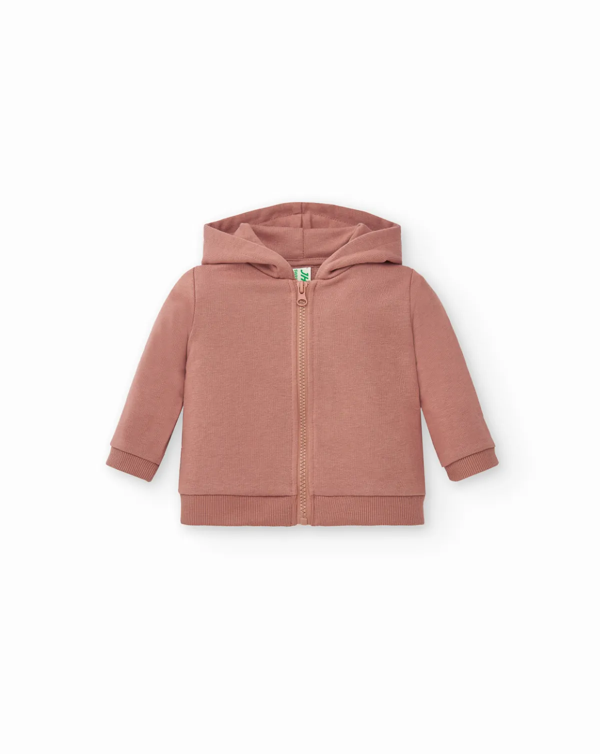 Baby Hooded Sweatshirt Pink Vintage