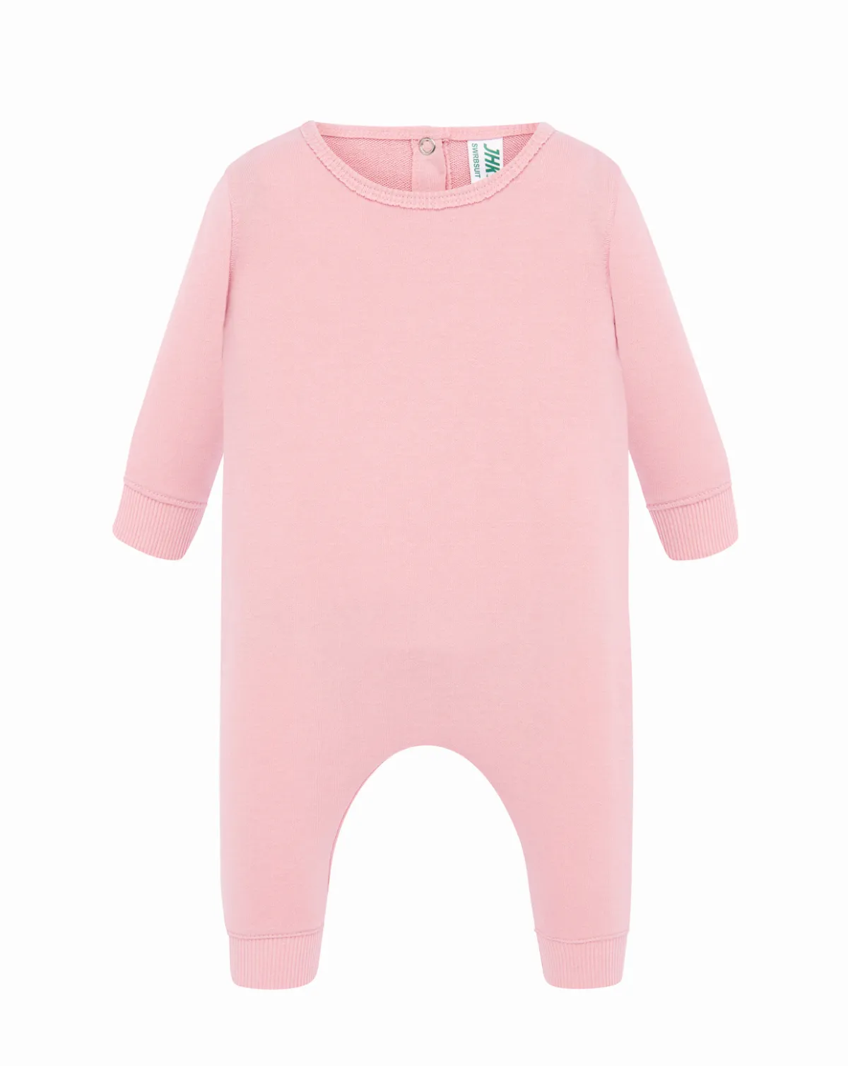 Baby Playsuit LS Pink