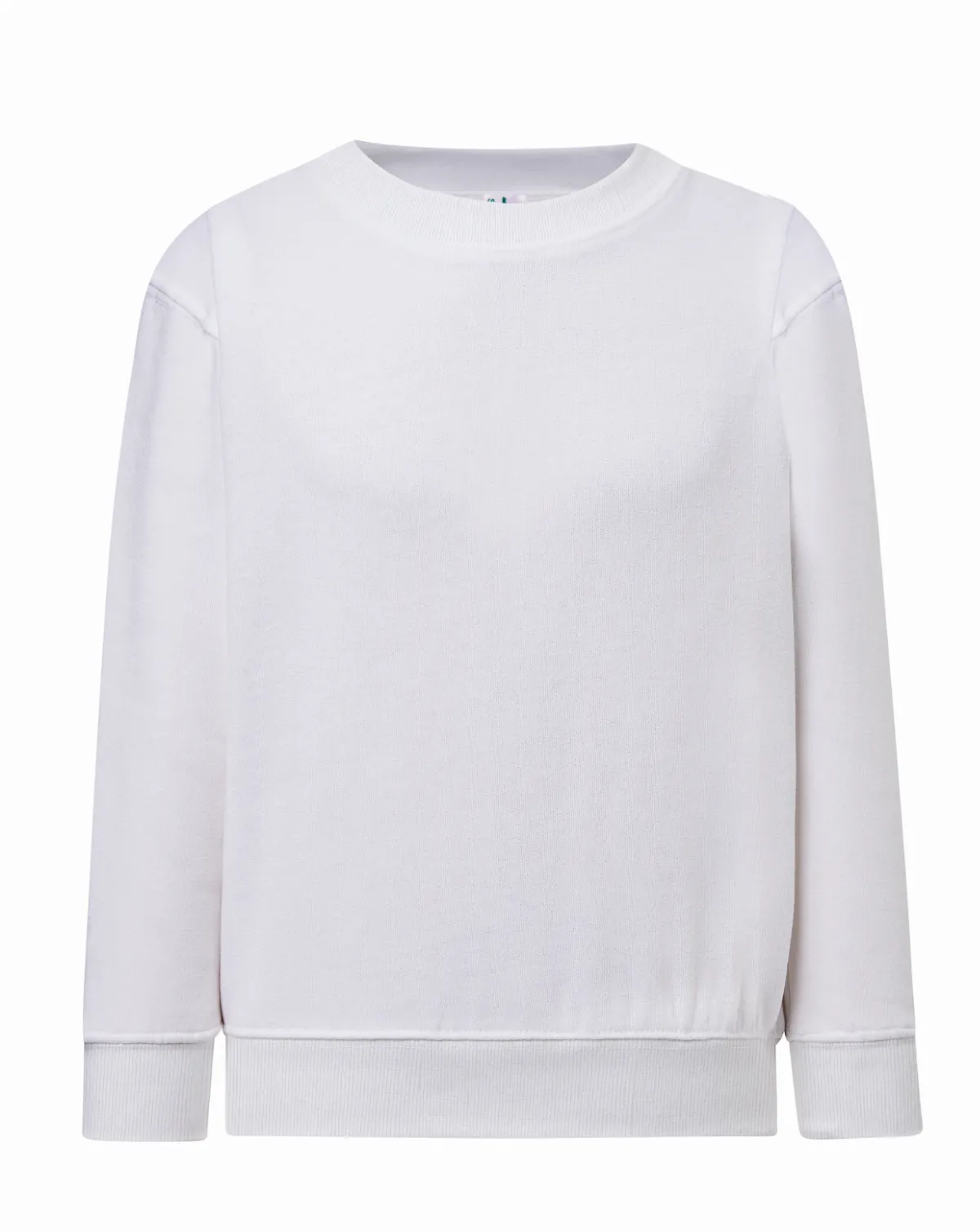 Kid Sweatshirt French Terry White