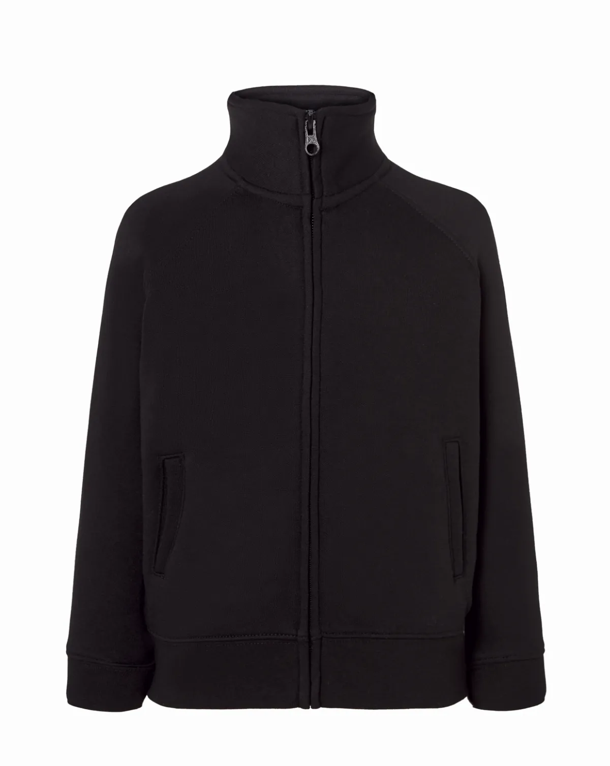 Kid Full Zip Sweatshirt Black