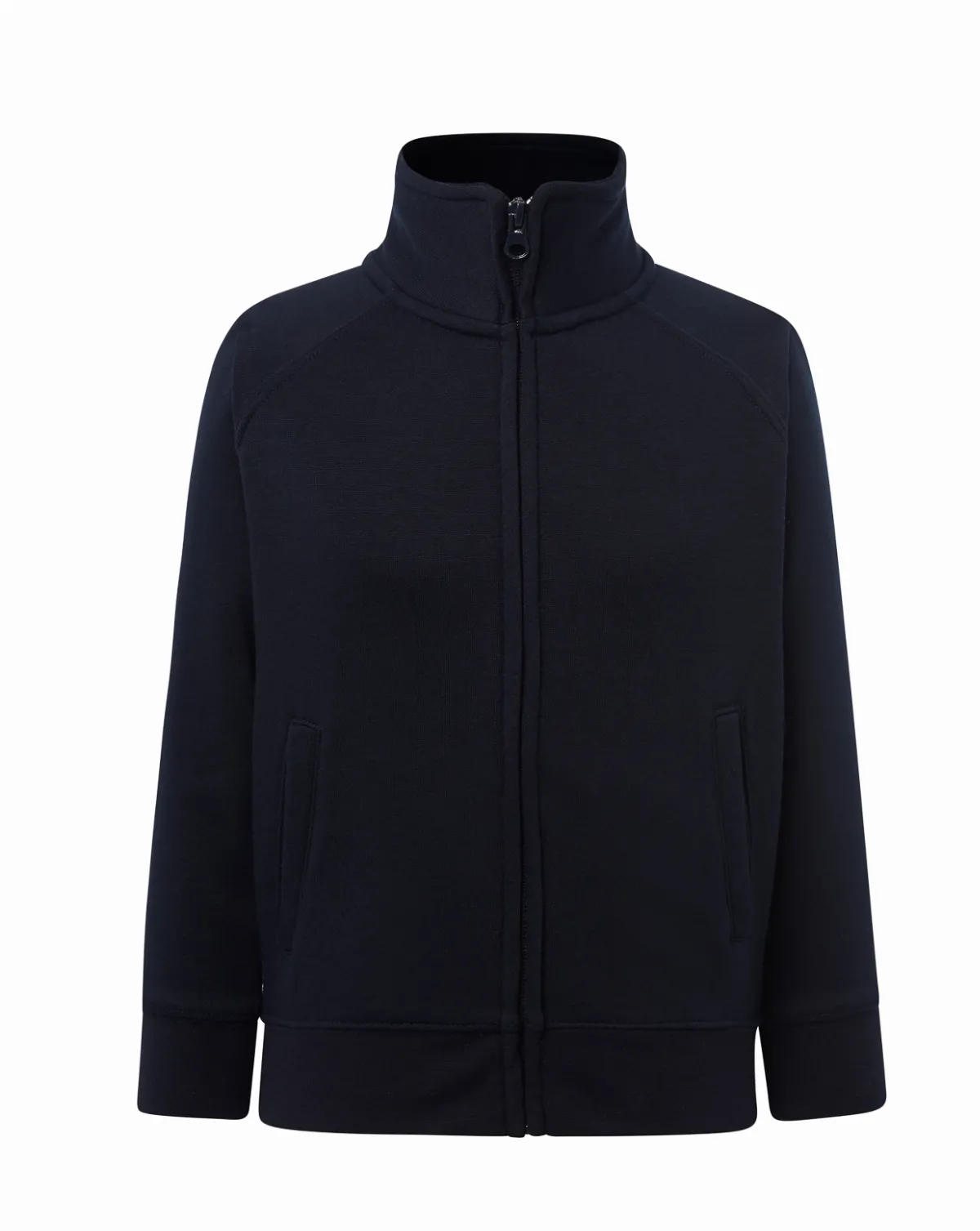 Kid Full Zip French Terry Sweatshirt Navy