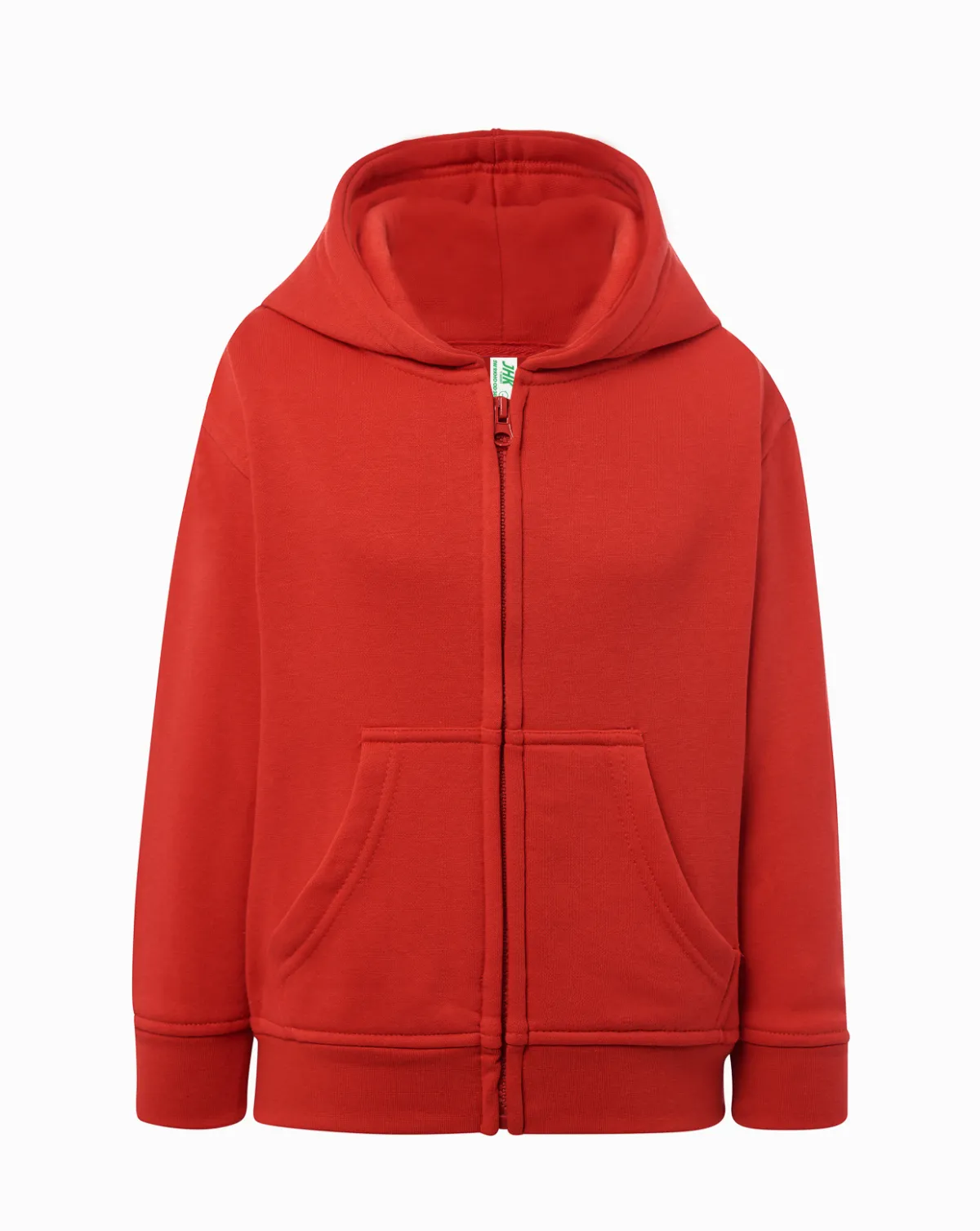 Kid Hooded French Terry Sweatshirt Red