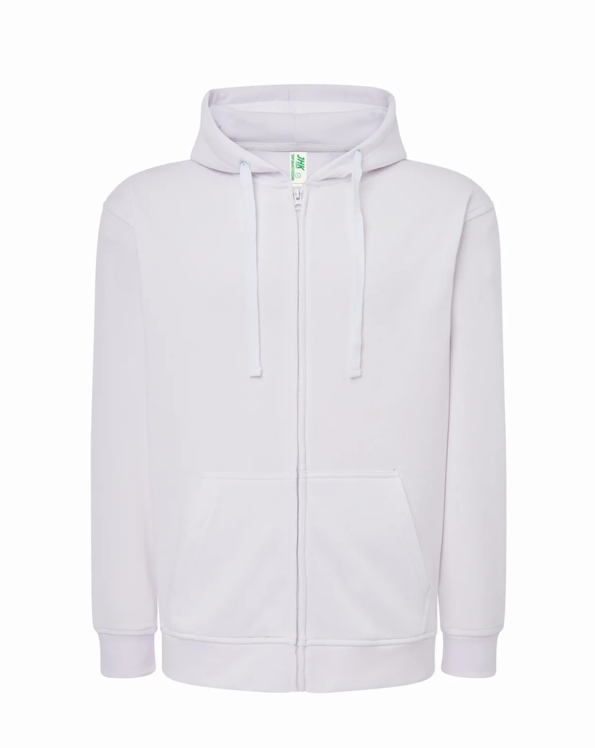 Hooded French Terry Sweatshirt White