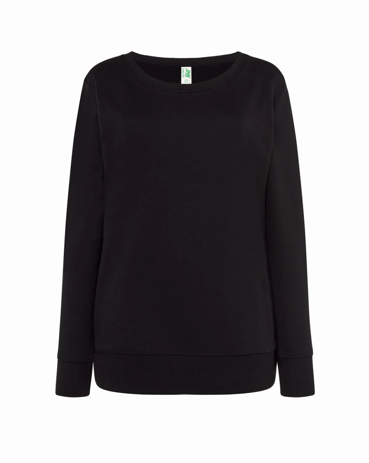 Lady Crew Neck Sweatshirt Black