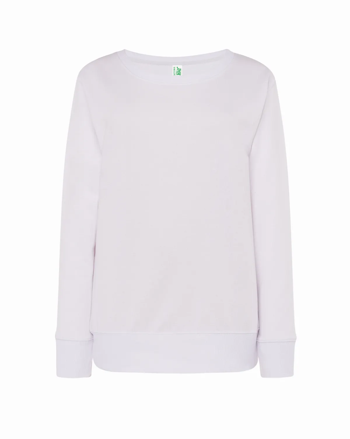 Lady Crew Neck Sweatshirt White