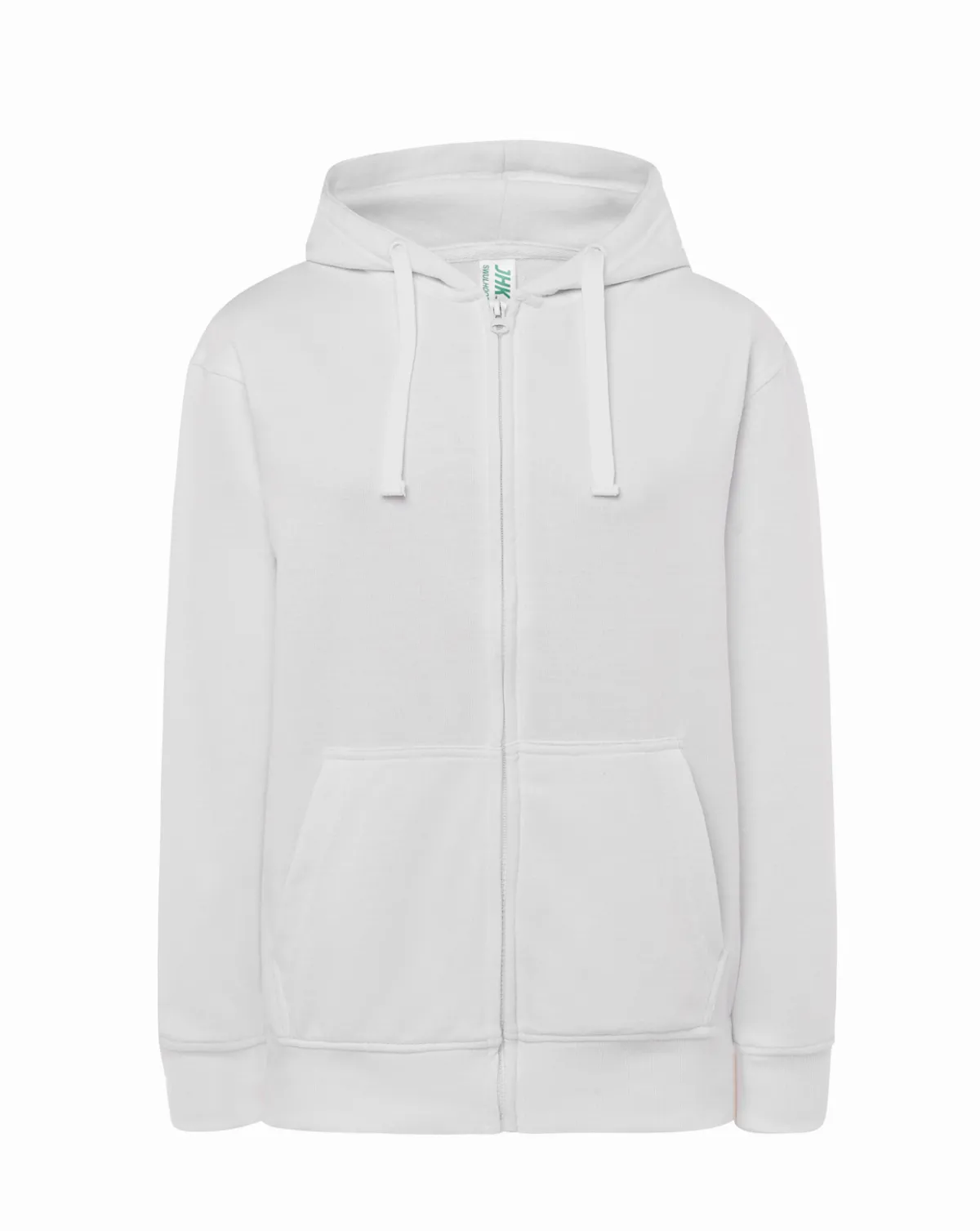 Hooded Lady French Terry Sweatshirt White